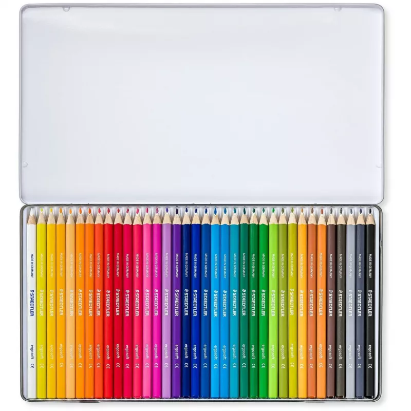 Kleurpotloden Staedtler Ergosoft 157 veelkleurig 36 stuks