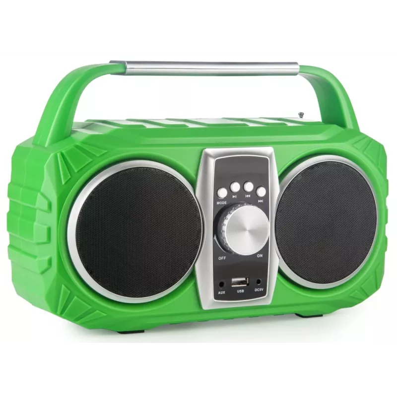 Radiowekker PRIME3 Prime3 APR71GR Neon — wekker met FM-radio en LED-display