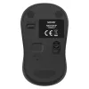 Savio MB-03 draadloze optische muis, 2,4 GHz USB-ontvanger, 1000 DPI, 3 knoppen, AA-batterij, 99x60x39 mm, 51 g, zwart