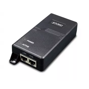 Netwerkswitch PLANET POE173 — 2 x Gigabit RJ-45-poorten, Power over Ethernet (PoE), zwart