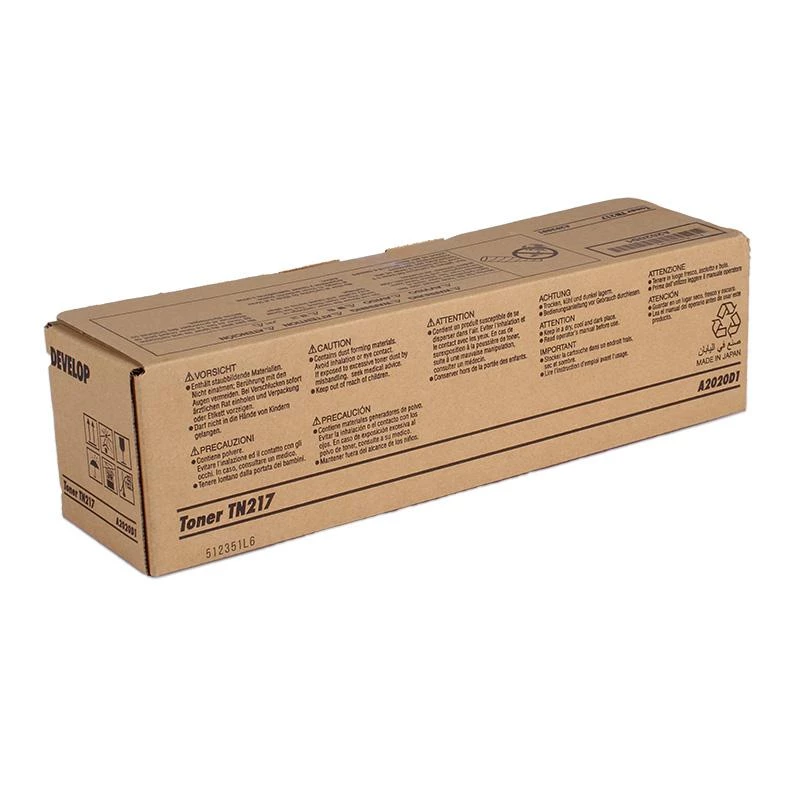 Develop TN217 (A2020D1) Tonercartridge, Zwart