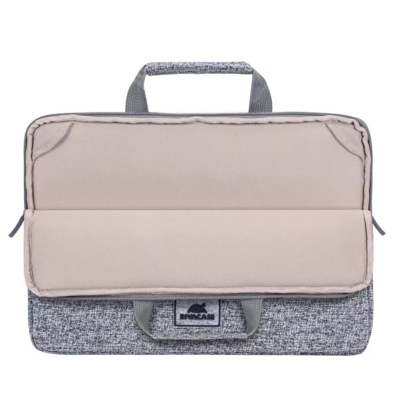 Rivacase Anvik 7913 13,3 inch laptopsleeve, lichtgrijs