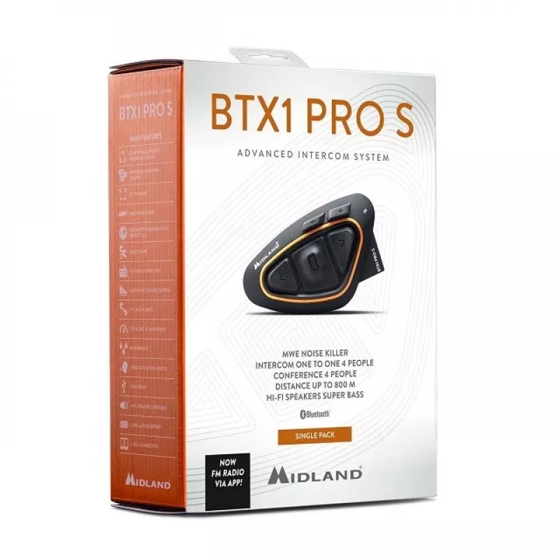 Motorintercom Midland BTX1 PRO S-SINGLE