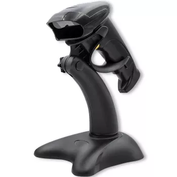 Barcodescanner-standaard QOLTEC 50855 in hoogte verstelbaar met stabiele basis