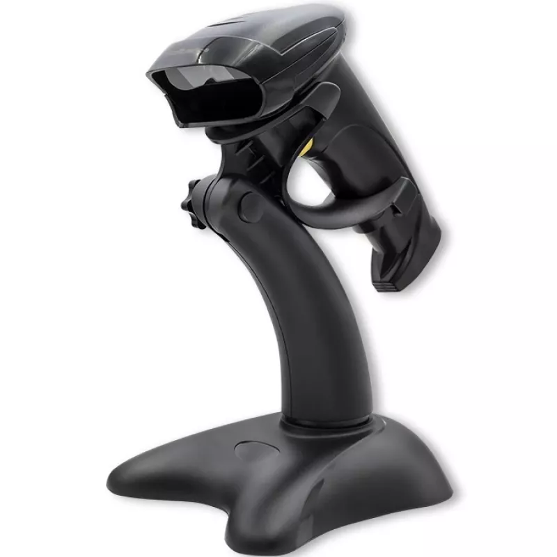 Barcodescanner-standaard QOLTEC 50855 in hoogte verstelbaar met stabiele basis