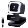 Aukey PC-LM6 Stream Series met ringlicht Full HD-webcam met 1/3-CMOS-sensor zwart