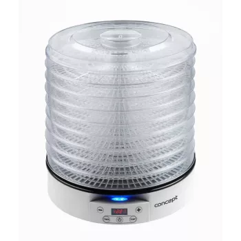 Droogautomaat Concept Solution SO2020, 500 W, LED-display, zilver, 220–240 V, 3,3 cm roldiameter
