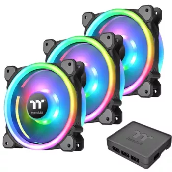 Thermaltake Ring Trio 14 ARGB 140mm behuizingsventilator - 3-pack
