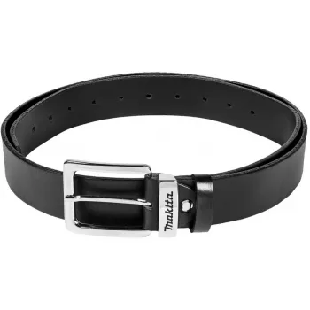 Leren riem zwart mt. L, gereedschapsriem zwart, E-05365