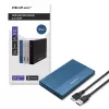 Externe 2,5 inch SSD/HDD-behuizing QOLTEC 52276 USB 3.0 SATA tot 2 TB