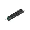Brennenstuhl Primera-Line 10-voudig zwart 2m stekkerdoos 1153300120, zwart, H05VV-F 3G1,5 toevoerkabel 2,0 m