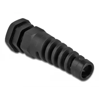 Kabelwartel DeLOCK 60341 zwart kunststof 1 stuk