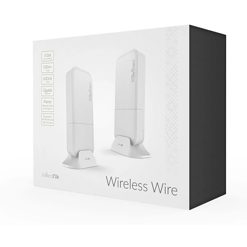 Mikrotik RBWAPG-60ADKIT Draadloos access point 1000 Mbit/s Wit Power over Ethernet (PoE)