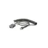 Zebra CBA-RF2-C09ZAR seriële kabel zwart 2,8 m RS232 DB9