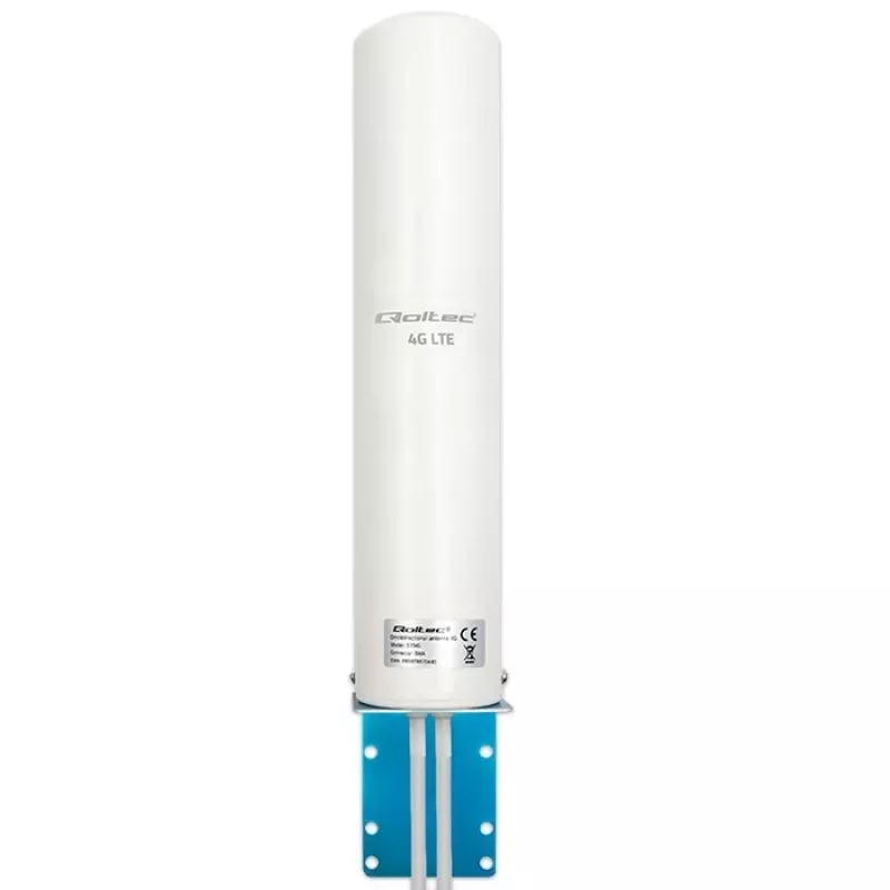 Rondstralende 4G-LTE-dualantenne QOLTEC 57045 12 dBi