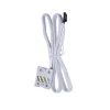LIAN LI UNI FAN TL LCD 120mm ARGB behuizingsventilator - wit 3-pack