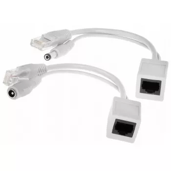 Extralink 1-poorts PoE-injector, PoE-injector en splitter, 100 Mb/s