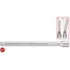 KS TOOLS 1/2 kantelbare verlengstuk, 125 mm (911.1383)