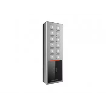 Toegangscontrolelezer Hikvision DS-K1T805MBWX Basic grijs 12V 1A