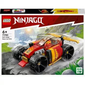 LEGO 71780 NINJAGO Kais Ninja-racewagen EVO 2in1 racewagenspeelgoed voor terreinwagenmodel bouwset voor kinderen, jongens en meisjes vanaf 6 jaar verjaardag