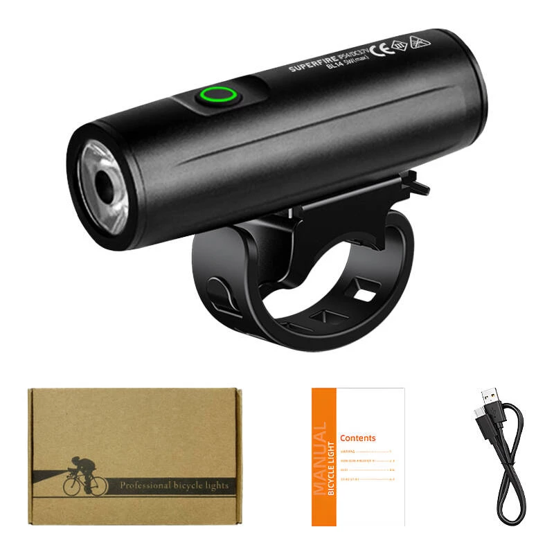 Fietslamp Superfire BL14 — 400 lm, 3 modi