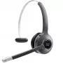 Headset Cisco 561 — draadloze eenoor on-ear DECT-headset met basisstation, 50–18.000 Hz, 100 m bereik, 74,5 g, charcoal