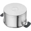 ZWILLING SIMPLIFY 66870-004-0 pannenset RVS 4-dlg. zilver zwart