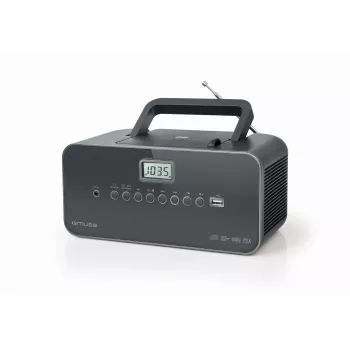 Muse M-28 DG cd-speler draagbare cd-speler zwart