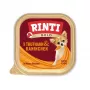 Nathundervoer RINTI Gold Mini — kalkoen met konijn, volledig voer, 100 g schaal, voor kleine volwassen honden (5–10 kg)