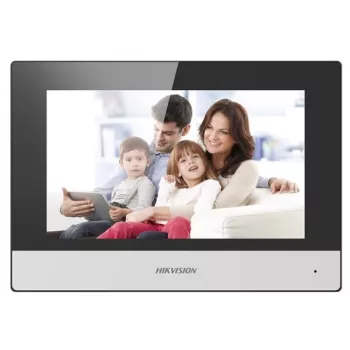 Hikvision DS-KH6320-WTE2 video-intercom 17,8 cm (7) zwart, grijs