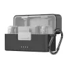Beschermhoes Puluz voor DJI Mic 2 PU716B — zwart, harde schaal opbergset
