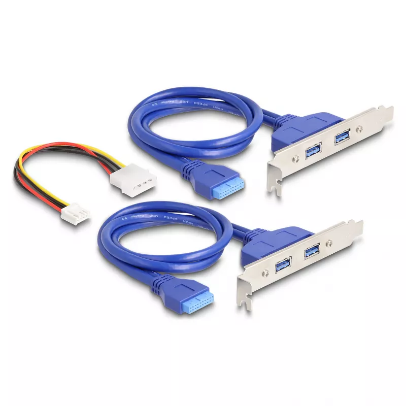 DeLOCK 61066 interne USB 3.2 Gen 1 adapter M.2 stekker zwart