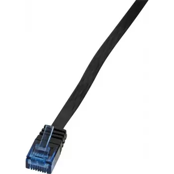 Logilink SlimLine - patchkabel - RJ-45 (M) - RJ-45 (M) - 1 m - UTP - CAT 6 - zwart (CF2033U)