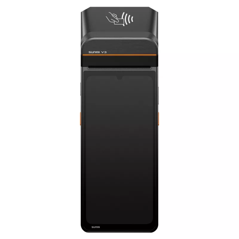 POS-terminal SUNMI V3 A13 met 3 GB RAM, 32 GB opslag, NFC