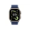 Band Apple MFT74ZM/A smartwatch blauw titanium polyester spandex nylon