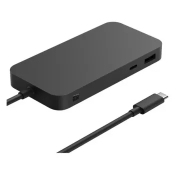 Microsoft Surface USB4 Dock bedraad zwart USB4-connectiviteit 1000 Mbit/s