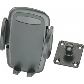 KRAM Fix2car universele houder draaibaar 50-95 mm zwart/wit
