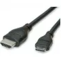 ROLINE HDMI High Speed Cable with Ethernet - HDMI met ethernetkabel - mini HDMI (M)