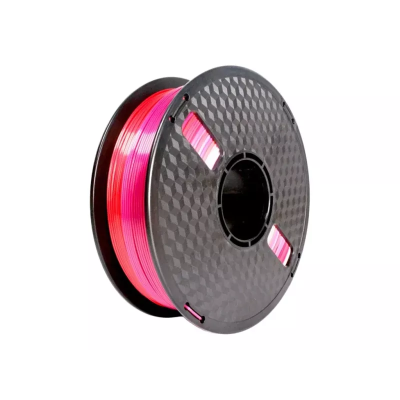 PLA 3D-printfilament 1,75 mm 1 kg — Flashforge Gembird 3DP-PLA-SK-01-RP, paars/rood