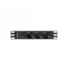 Lanberg PDU-03E-0200-BK Power Distribution Unit (PDU) 3 AC-uitgangen 1U zwart