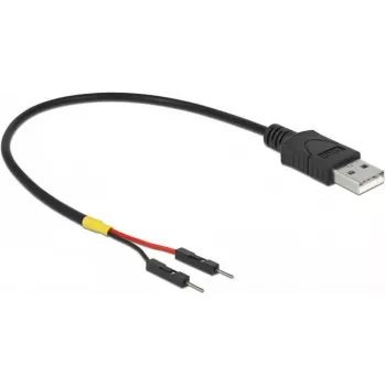 USB-kabel DeLOCK 85401 0,2 m USB A zwart