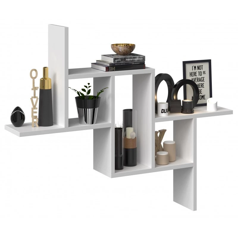 FIESTA hangrek 85x15x73,5 cm, wit