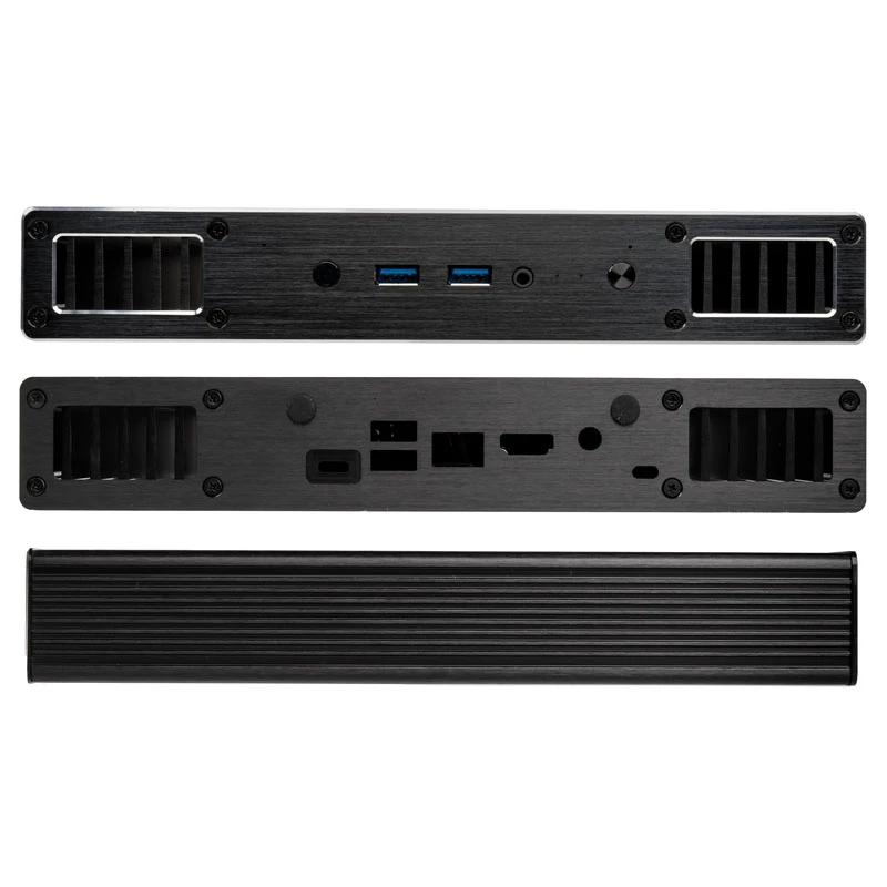 PC-behuizing Akasa Plato X8 Small Form Factor zwart