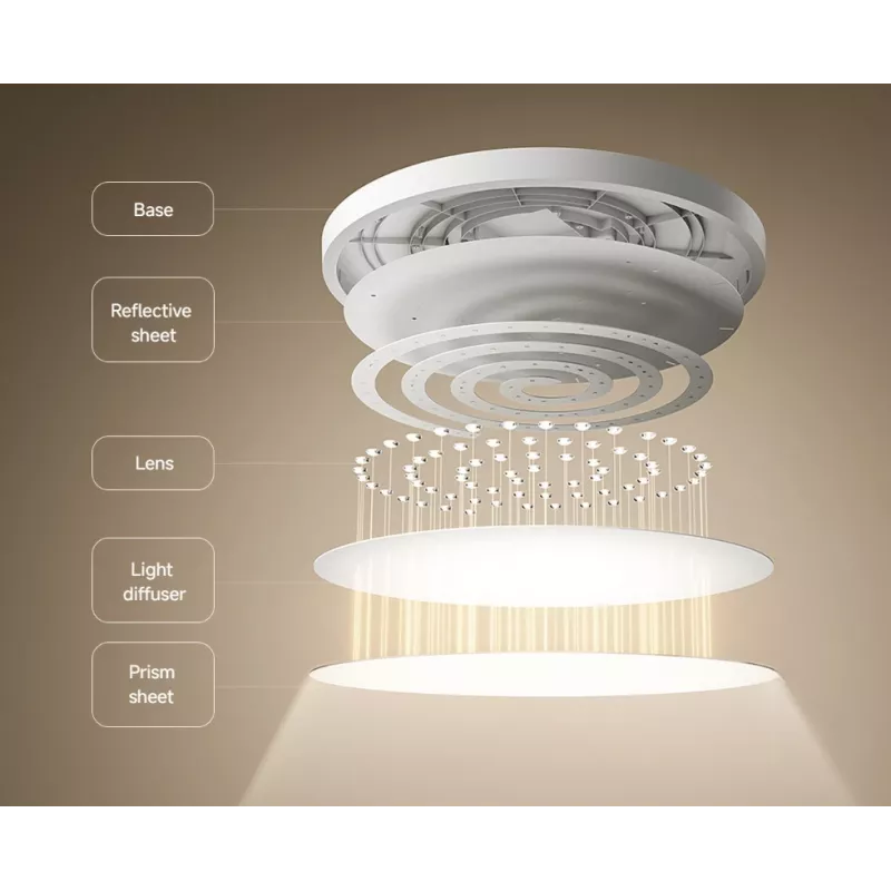 Slimme Xiaomi plafondlamp D30 WiFi 30W