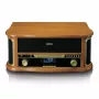 Lenco TCD-2571WD platenspeler met cassettedeck, DAB+, FM, Bluetooth, USB, 10 W, hout