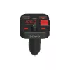 SAVIO FM-zender, Bluetooth 5.3, QC 3.0-oplader, LED-display, bass boost, TR-15, zwart