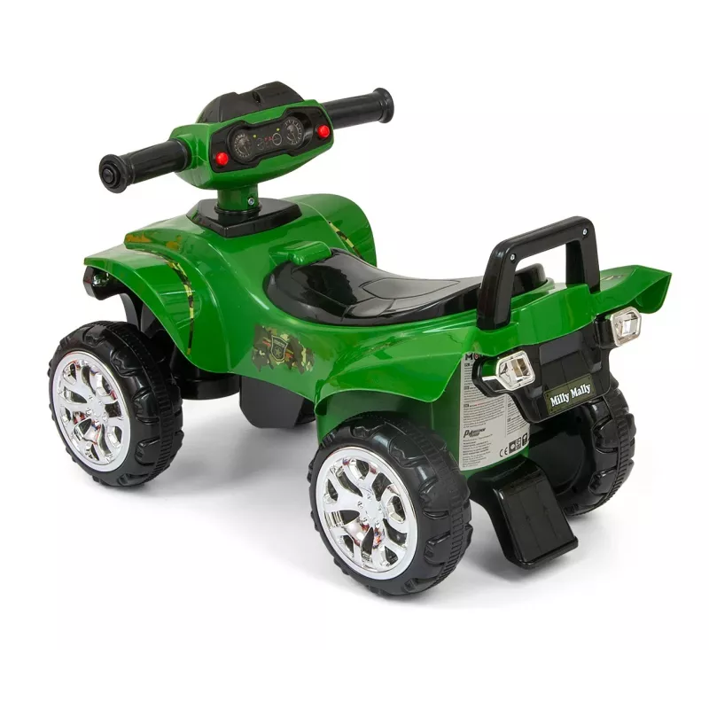 Loopauto milly mally Ride-on Monster Military model 27515 voor peuters