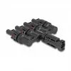 Zonne-stekkerconnector DeLOCK DL4 1 stekker naar 4 bus zwart