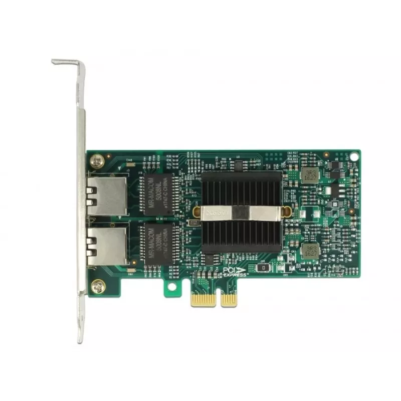 Delock PCIe-kaart 2x Gigabit LAN netwerkadapter