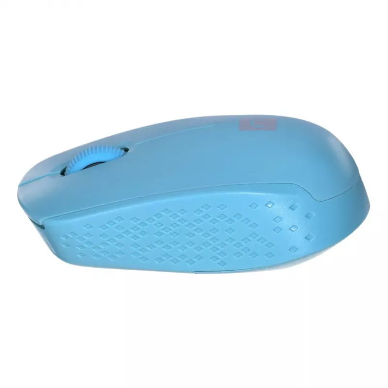 Natec Stork NMY-2001 draadloze optische muis, 1600 DPI, USB-ontvanger, blauw